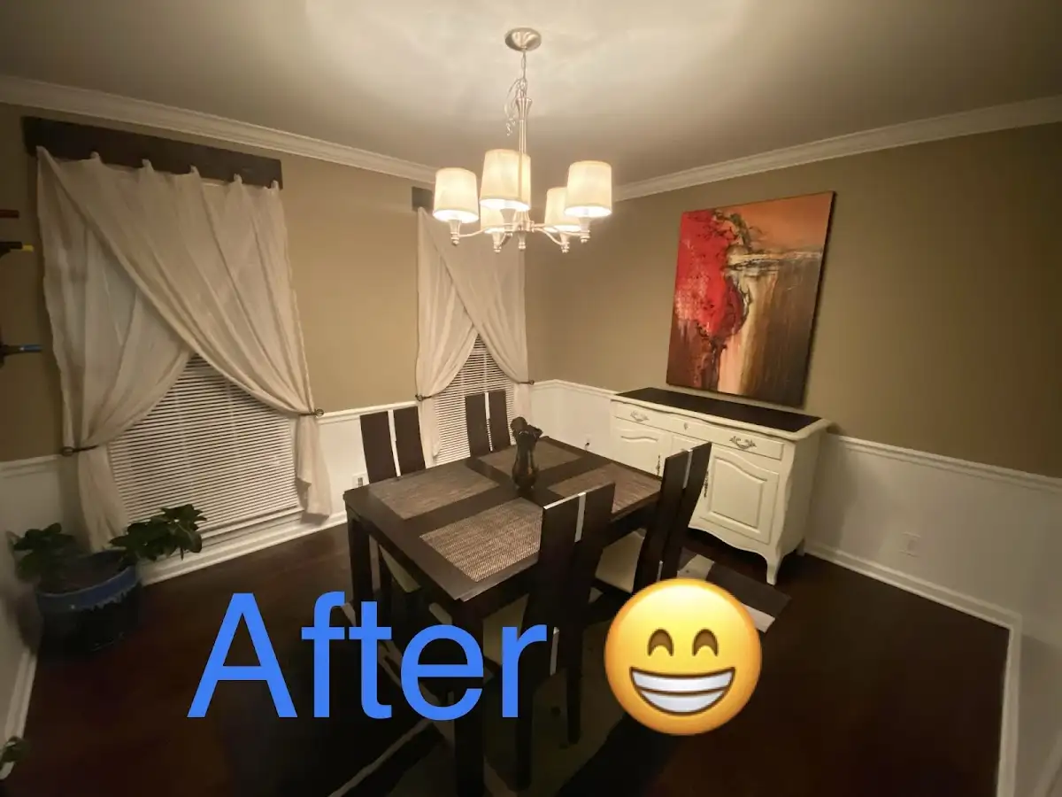 Professional dining room restoration after water damage in Irondequoit